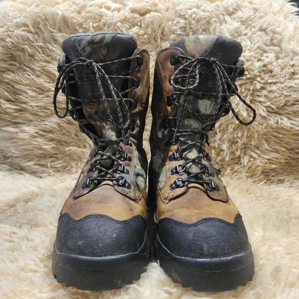 Vintage Irish Setter Red Wing Big Game Tracker Gore-Tex 800g Hunting Boots Mens